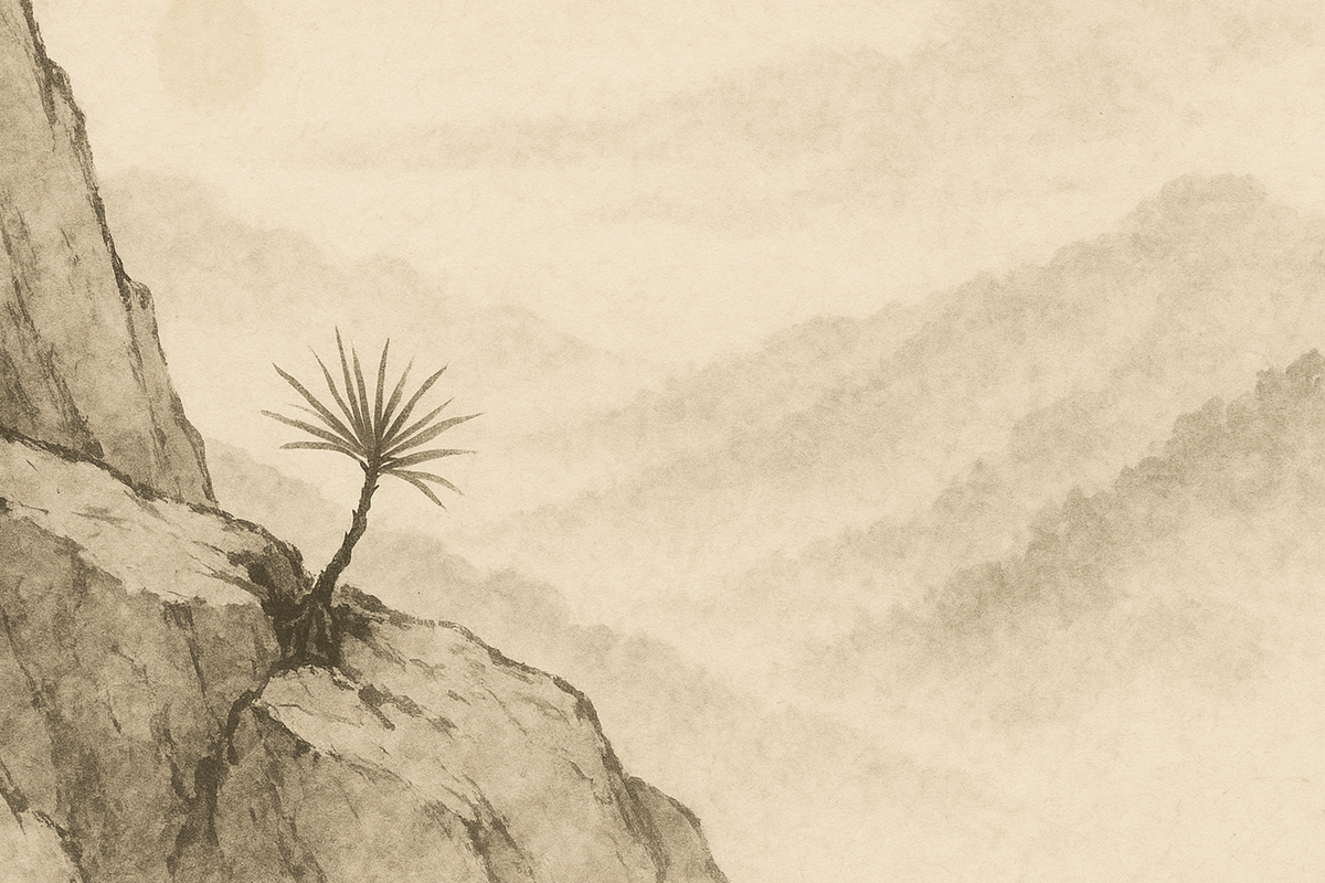 성령사연소나무 다양한 각도 1 - 암반솔의 아름다운 껍질